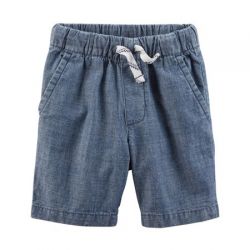 Bermuda Infantil Carter’s Poplin Jeans Masculino