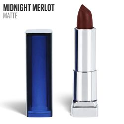 Batom Maybelline Color Sensational Matte 790 Midnight Merlot 