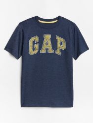 Camiseta GAP Infantil Logo Mangas Curtas Masculino